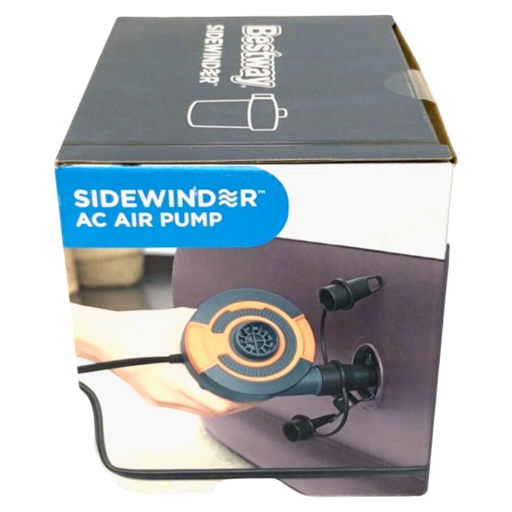 Sidewinder AC Air Pump - Black and Orange - Picture 3 of 5